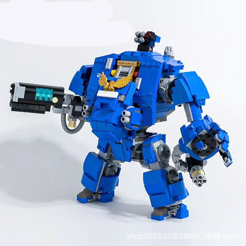 Picture of MOC Building Blocks Compatible with Lego Small Particle Set Warhammer 40K Intrepid Mecha 29535 Creative