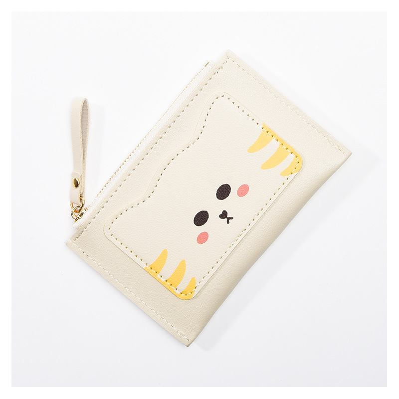 Picture of Korean cross-border new women's wallet short cute cartoon multifunctional coin bag student zipper multi-card card bag