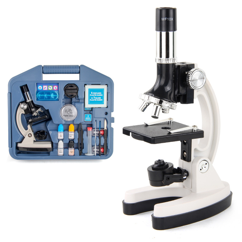 Picture of New Children's Microscope Telescope Toy Science Experiment Set Toy Primary School Student Microscope Toy