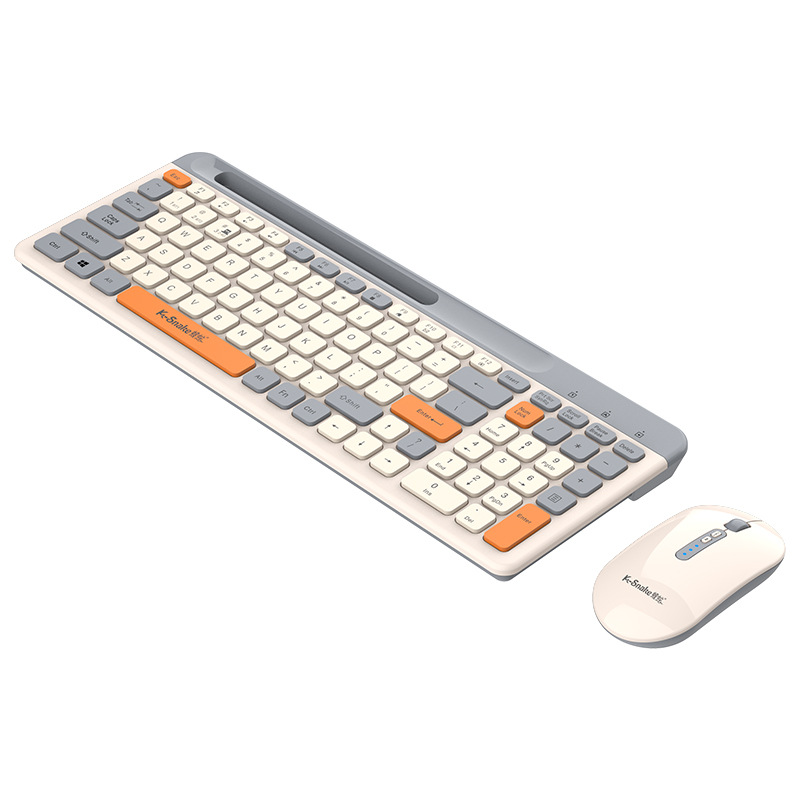 Picture of Viper K100 Wireless Bluetooth Dual-mode Keyboard Chocolate Laptop Phablet Universal Cross-border