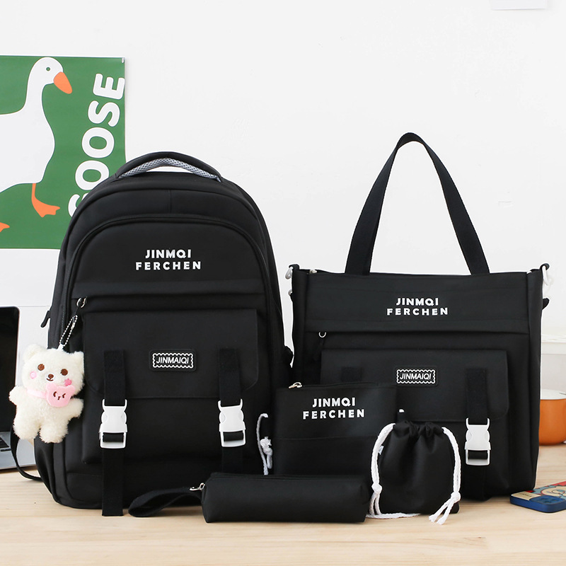 Picture of Schoolbags Primary School Kidsren School Backpacks Junior High School Students High School Students Ins High Quality Wholesale Custom Backpacks