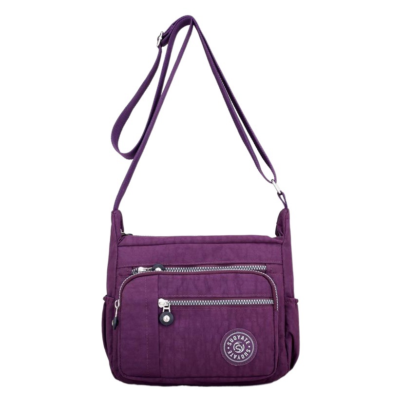 Cross-border e-commerce autumn new shoulder bag women's casual nylon cloth bag multi-pocket mommy Travel Messenger bag