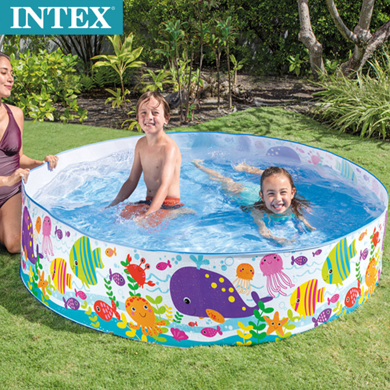 American INTEX56452 Ocean Park Hard Glue Pool Insulation Family Children Swimming Bucket Swimming Pool Pool Ball Pool