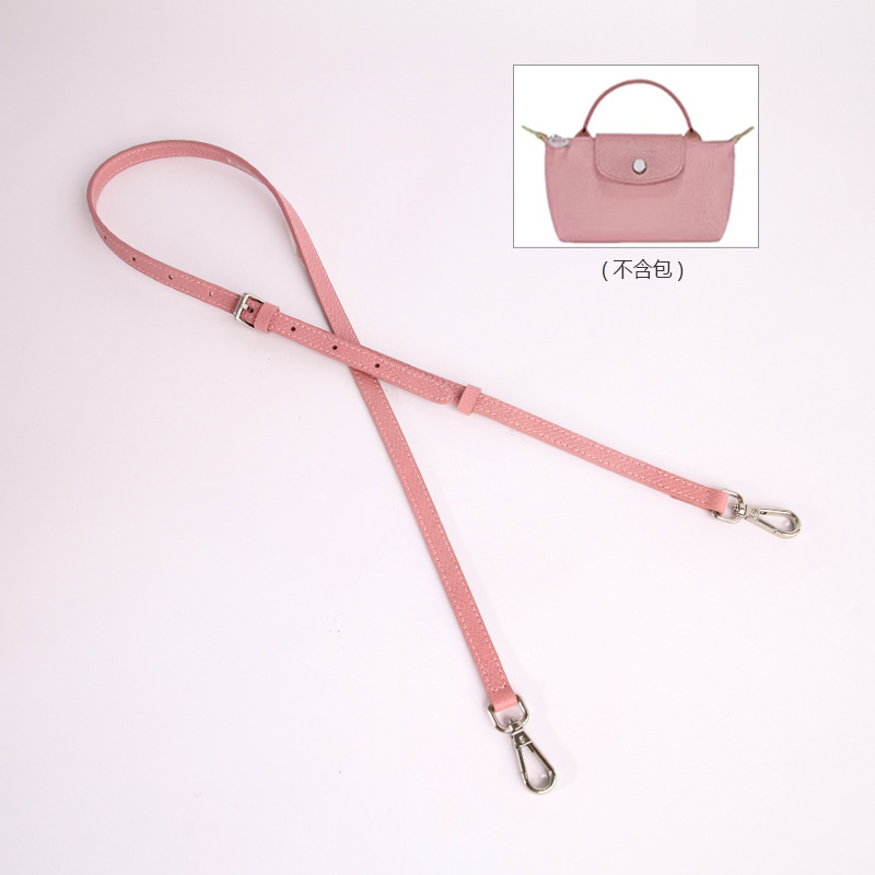 Picture of Mini Dumpling Bag Cowhide Shoulder Strap Punch-Free Crossbody Bag with Mini Adjustable Replacement Genuine Leather Strap