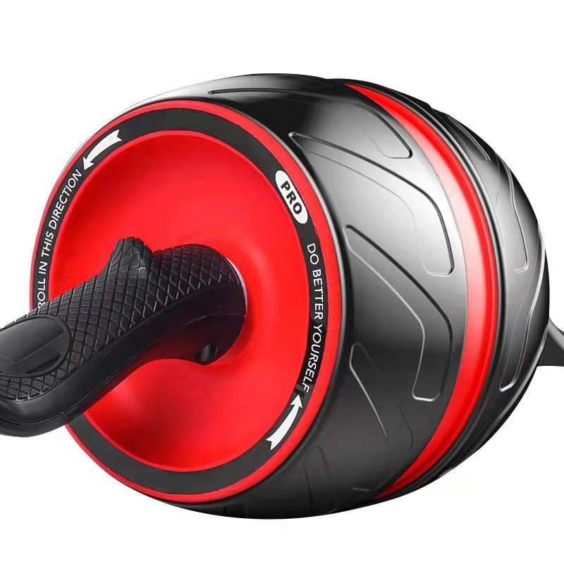 Picture of Abdominal Fitness Wheel Automatic Rebound Abdominal Muscle Wheel for Female and Male Beginners Abdominal Muscle Thin Belly Quick Home Outdoor Fitness Equipment