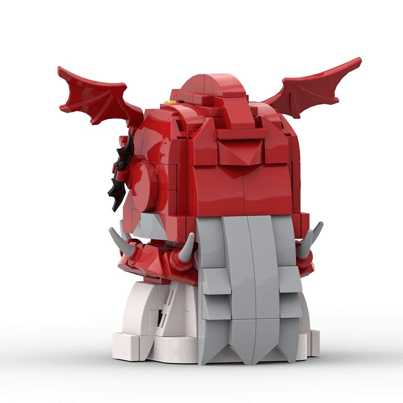 Picture of MOC Saint warrior building blocks compatible with Lego Pope Aris square head diy assembled model toy kids gift