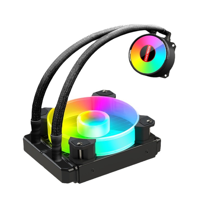 Picture of Cold month RGB120 water-cooled radiator 5v ARGB integrated single-row water-cooled set multi-platform CPU radiator