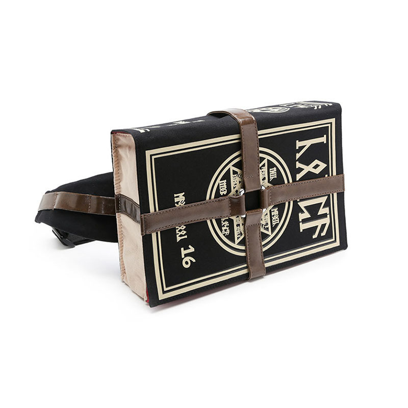 Picture of Animation Peripheral Backpack Heretic Judge Fire Magic Book Messenger Bag Fff Group Prop Bag Cos Student School Bag