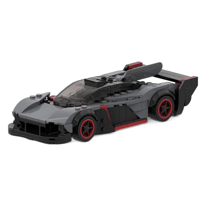 Compatible with Lego MOC-107738 Aston Martin female martial arts AMR building blocks puzzle 8-grid car racing Assembly