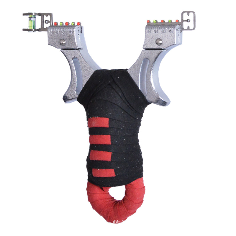 Picture of Slingshot new Hunter metal fast pressure clip free level optical fiber sight overseas slingshot manufacturers wholesale