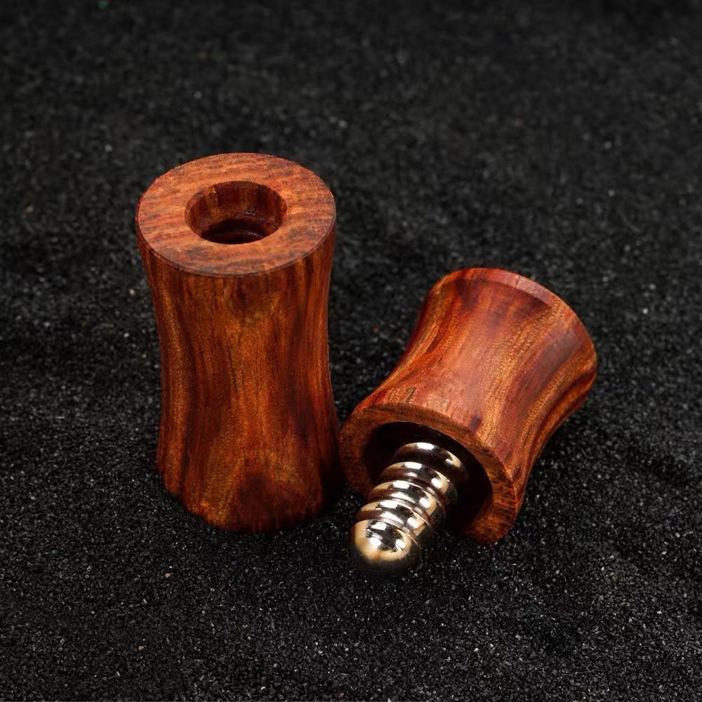 Picture of Pool cue solid wood material middle wheel protective sleeve screw tooth protective sleeve table cue protective cap rod sleeve ball middle wheel blocking cap