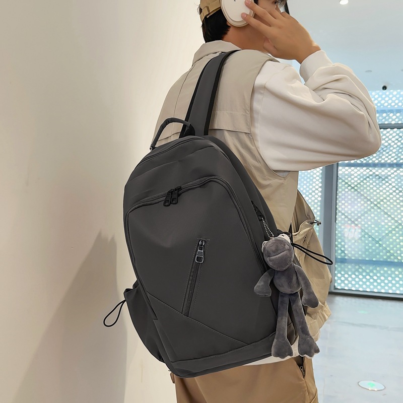 Picture of Korean style new large capacity backpack men's backpack versatile Rui camp schoolbag female college student junior high school student backpack