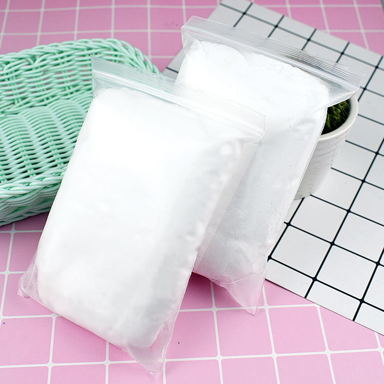 Picture of Paper clay white non-drawing non-stick hand-cut simulation clay cake material ultra-light paper clay large volume