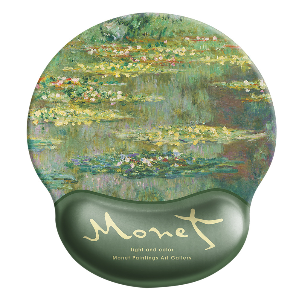 Picture of Creative Cartoon Wrist Mouse Pad Non-Slip Hand Rest Student Office Learning Wrist Pad Gaming Keyboard Mouse Pad