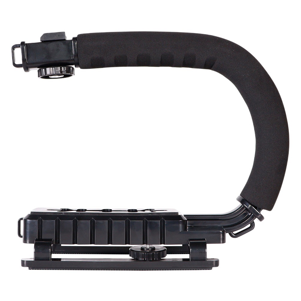 Sports camera U-shaped stabilizer DV portable C- shaped frame portable camera holder handheld SLR stabilizer