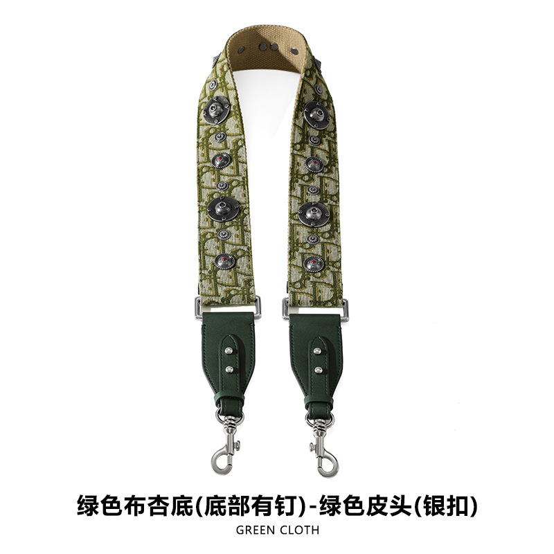 Picture of Mahuangshi MHS-F-66 Wide Bag with Canvas Shoulder Strap Shoulder Crossbody Cowhide Bag Accessories Bag Strap Comfortable D