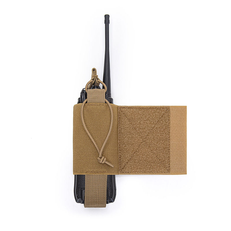 Picture of Tactical waistcoat side wall intercom sub-bag nylon high elastic rubber band M4 clip bag lightweight quick release AK miscellaneous bag