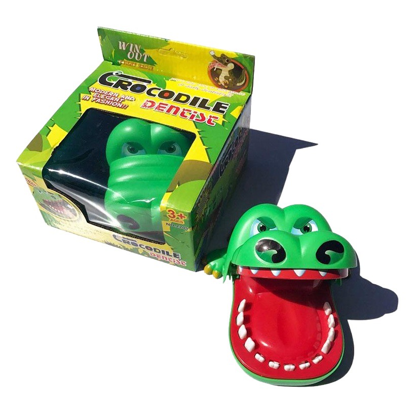 Douyin's Same Finger-Biting Crocodile Toy Family Tooth Extraction Game Whole Magic Props Kidsren's Toys Wholesale