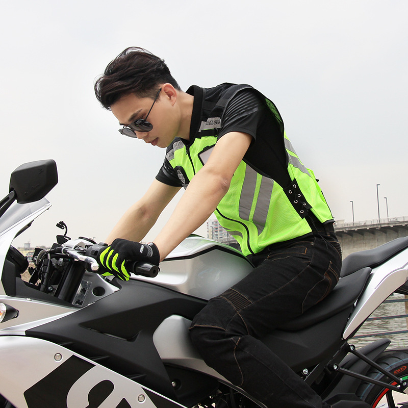 Picture of Motorcycle night clothing reflective vest vest motorcycle riding clothing cross-country racing clothing PRO-BIKER genuine goods