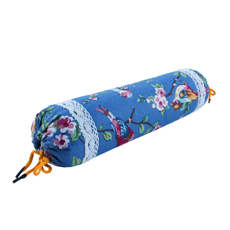 Picture of wormwood pillow wormwood pillow cylindrical pillow triangle pillow candy pillow moxibustion neck protection wormwood pillow home cervical pillow