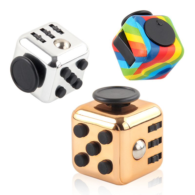 Picture of Factory Wholesale Finger Vent Toys Unlimited Rubik's Cube Magical Decompression Dice Creative Decompression Artifact