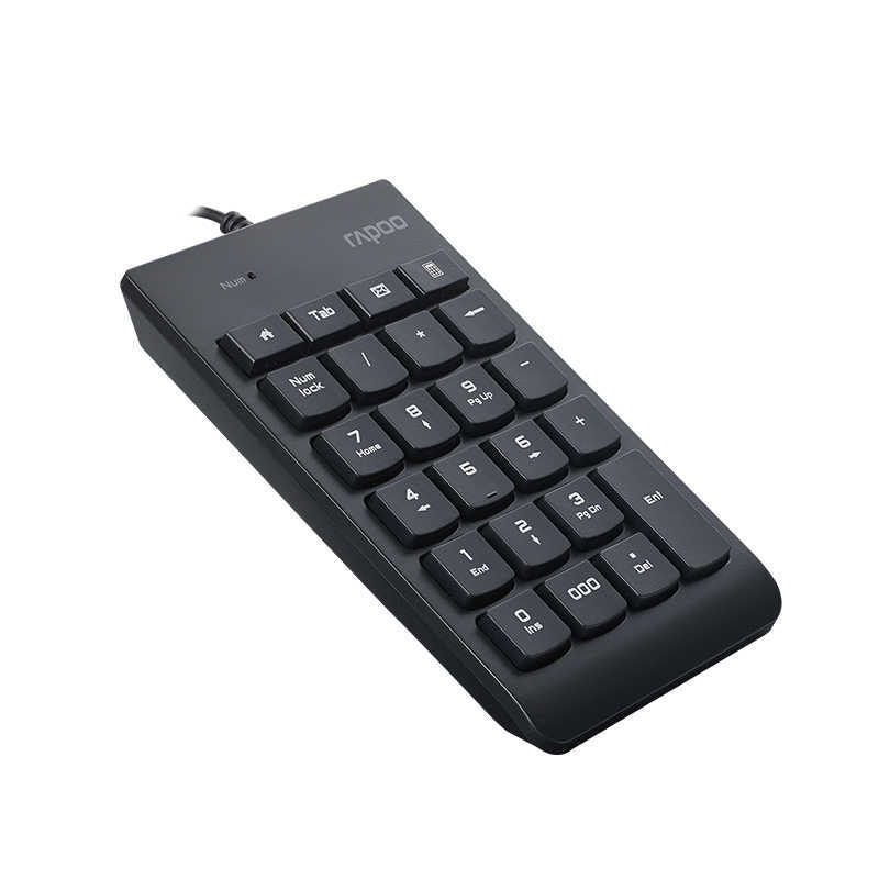 Picture of Rapoo K10 Wired Numeric Keyboard USB Driver-Free Office Desktop Computer Mini Bank Accounting