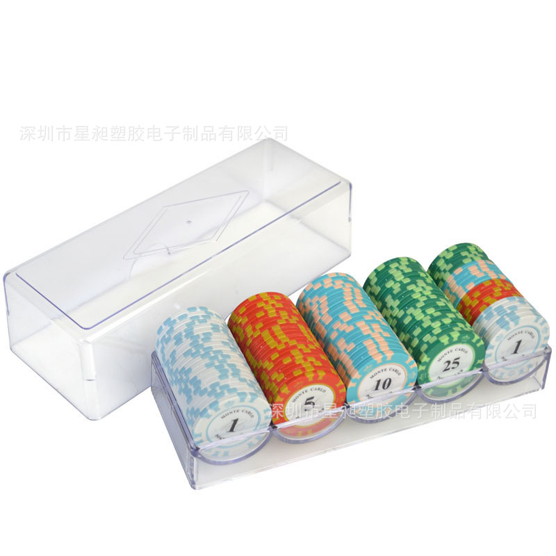 Picture of Mahjong Chips, Chess and Card Room Special Card Chips Coins, Texas Hold'Em Poker Points Coins, Coding Coins for Playing Mahjong and Playing Cards
