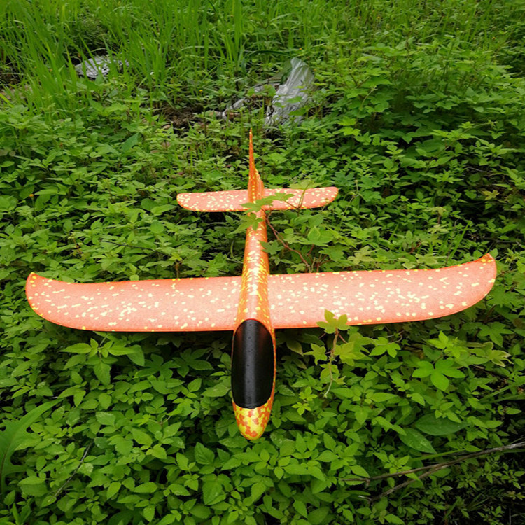 Picture of Hand Throwing Aircraft Upgraded Ultra Light Hand Throwing Foam Assembled Aircraft Swing Outdoor Model Glider Children's Toy