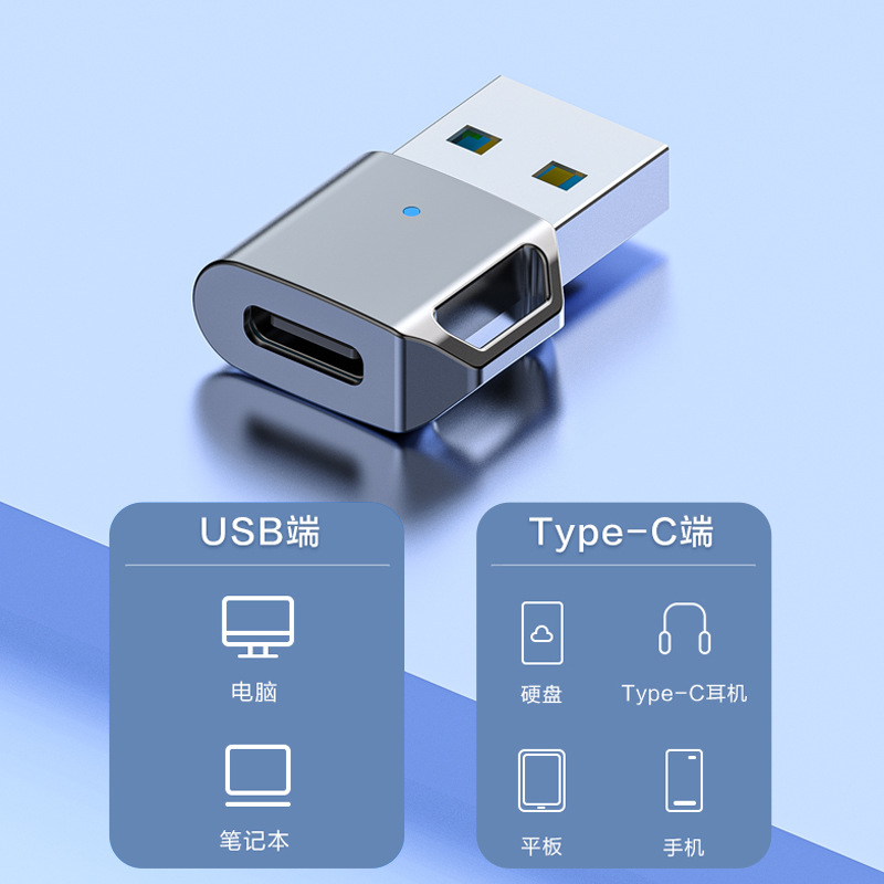Picture of 3.1Typec High-Speed Otg Adapter Mobile Phone External U Disk Converter 10g High-Speed USB C Adapter Wholesale