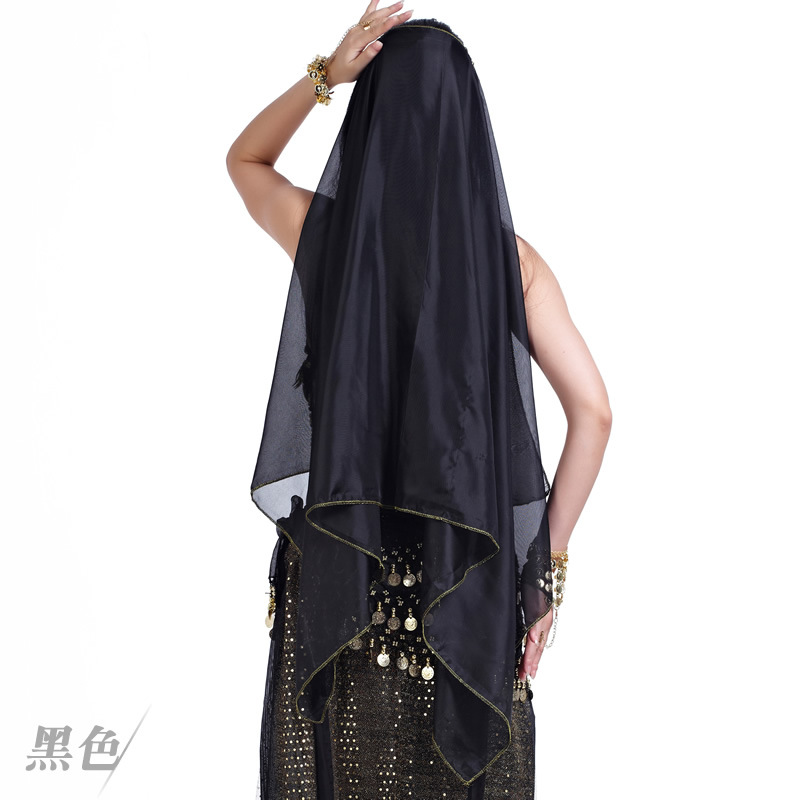 Picture of Dancer hand hook head chain belly dance veil hand hook head chain belly dance headwear belly dance gauze wholesale