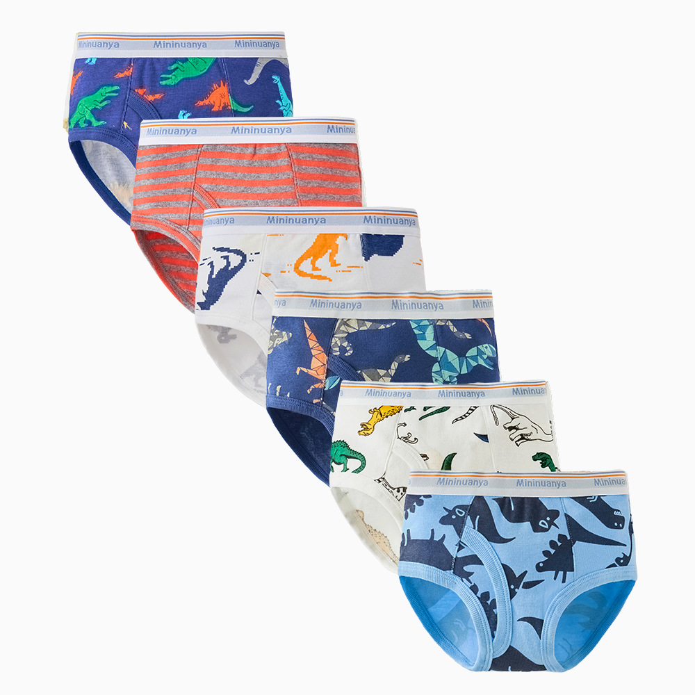 Picture of Children's briefs European and American pure cotton thread baby boy's underwear small and medium-sized children's cartoon breathable boy shorts wholesale