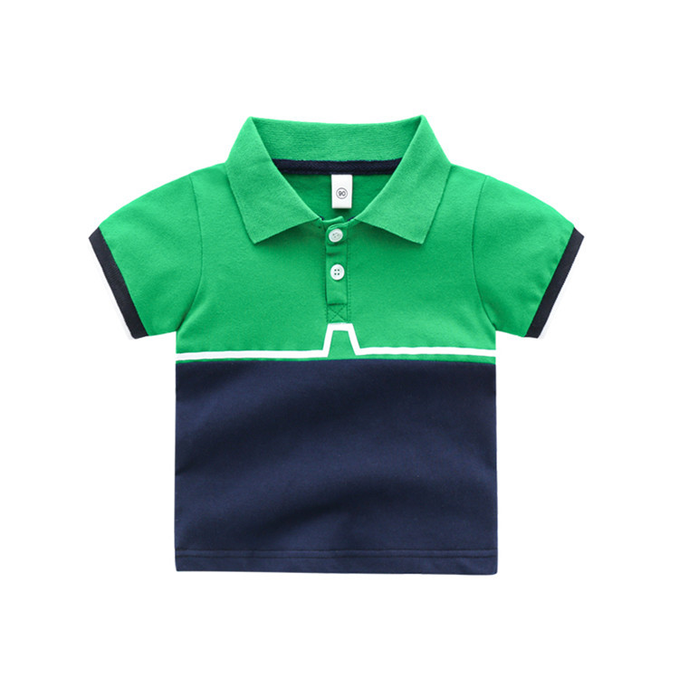 Picture of Boys' Summer Short-sleeved T-shirt Children's Round Collar Shirt Baby's Three-dimensional Cartoon Casual Short-sleeved Top New Fashionable