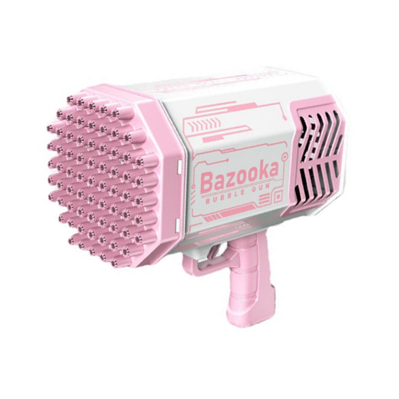 Picture of Shake the same 69-hole bubble machine children's hand-held Gatling Bazooka bubble gun electric toy