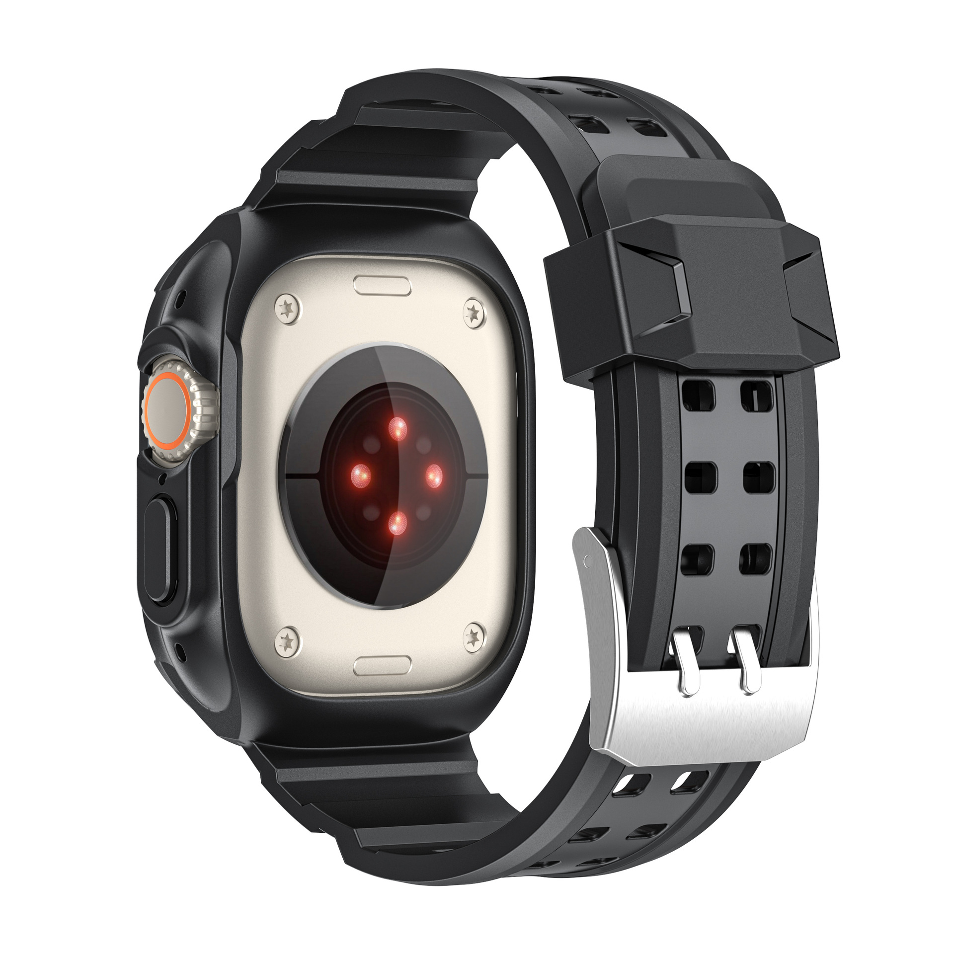 Picture of Suitable for Apple Smart Watch Strap Iwatch9Ultra249Mm Tpu Integrated Strap Pure Color