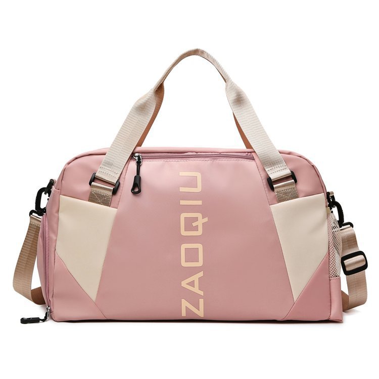 Picture of Leisure Fitness Travel Bag Women's Short-distance Travel Portable Luggage Bag New Dry and Wet Separation Yoga Bag Fitness Bag