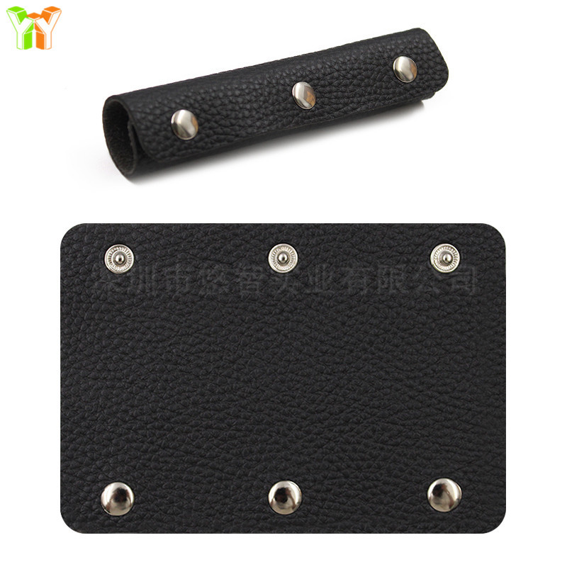 Picture of Three-buckle luggage suitcase bag bag anti-gripper bag portable pu leather handle wholesale
