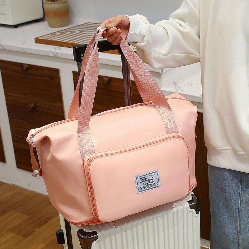 Urban Casual Water-Repellent Yoga Fitness Bag Dry and Wet Separation Sports Bag Large Capacity Travel Bag Foldable Storage
