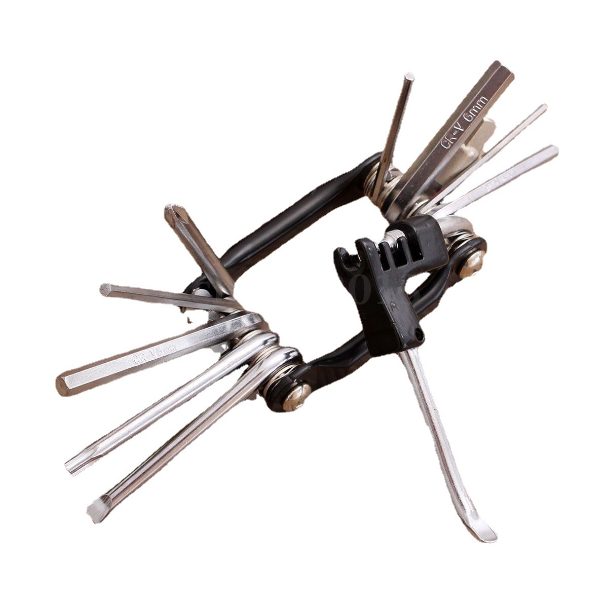 Picture of Outdoor riding 11 in 1 combination mountain bike repair tool T25 disc brake wrench chain tool set equipment