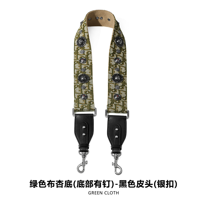 Picture of Mahuangshi MHS-F-66 Wide Bag with Canvas Shoulder Strap Shoulder Crossbody Cowhide Bag Accessories Bag Strap Comfortable D