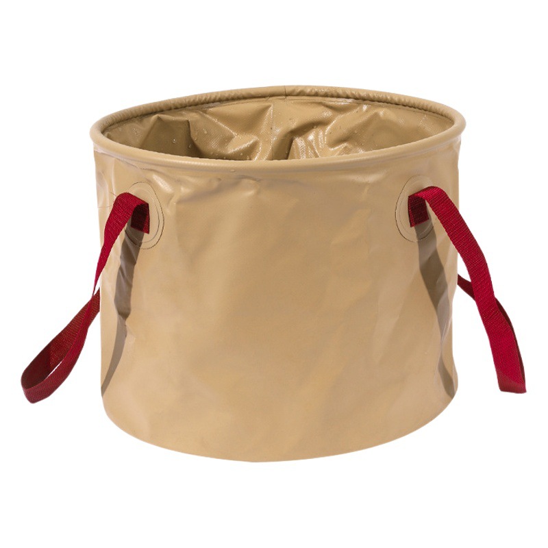 Outdoor folding bucket camping fishing bucket wash basin wash basin portable storage bucket 10 20 28L