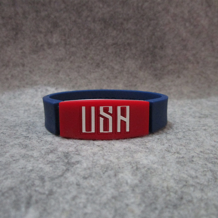 Picture of Basketball Street Ball 10000 Hours German Bracelet DEUCE Fashion Sports Wristband Silicone Bracelet Strap