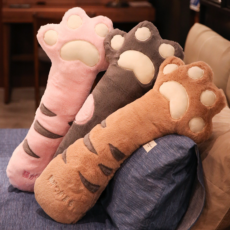 Amazon cross-border ins cat claw pillow leg clip pillow pillow bedside double pillow long pillow cushion
