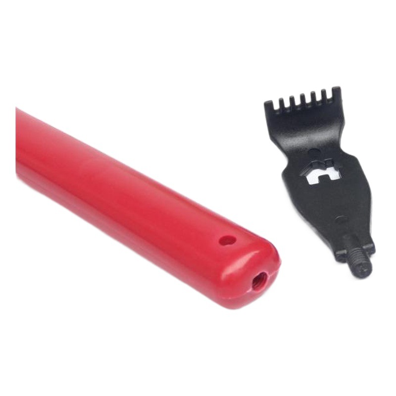Red massage hammer with packaging health care for the elderly fitness hammer massage stick back beating no need for people to scratch