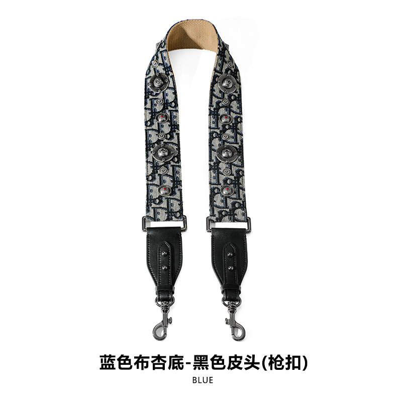 Picture of Mahuangshi MHS-F-66 Wide Bag with Canvas Shoulder Strap Shoulder Crossbody Cowhide Bag Accessories Bag Strap Comfortable D