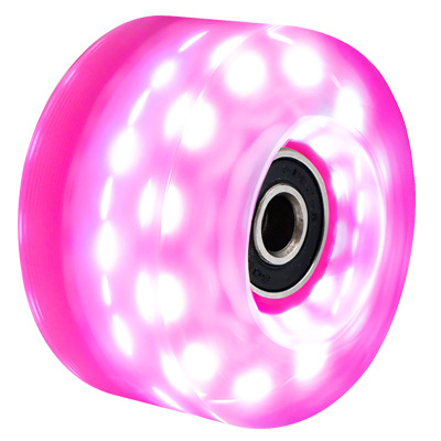 Picture of High Flash Six-light Double Row Roller Skate Luminous Wheel Four-wheel Roller Skate Flash Wheel Skating Rink Indoor Outdoor Wheels