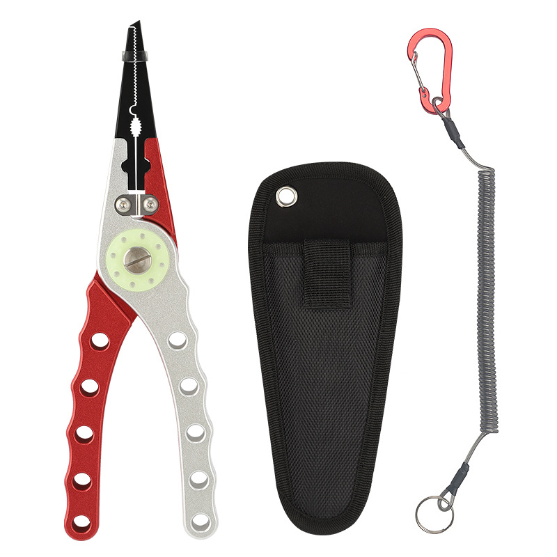 Picture of Aluminum alloy die-casting multifunctional road forceps portable lock fishing tongs fish controller road forceps suit manufacturers in stock