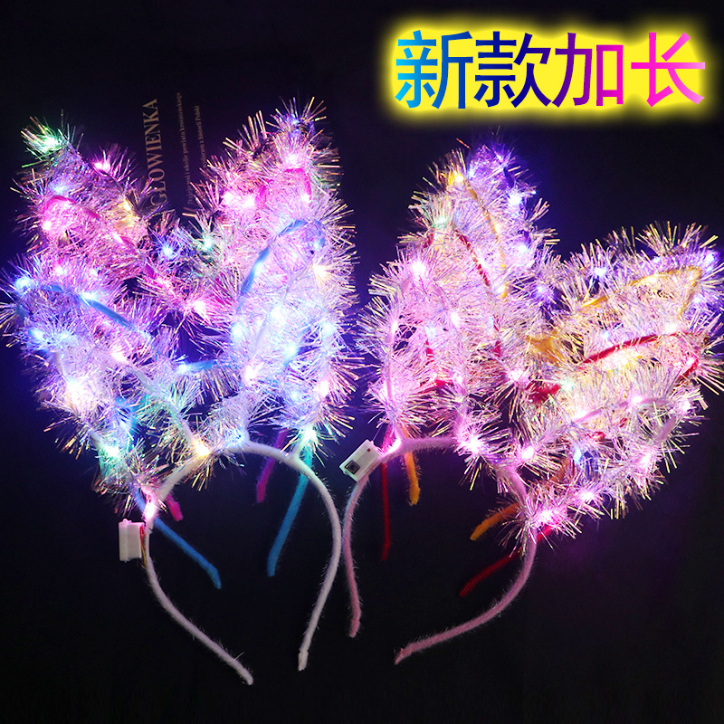 Picture of Luminous head Kou hair hoop horn antler concert children's gift to push hot selling factory direct wholesale