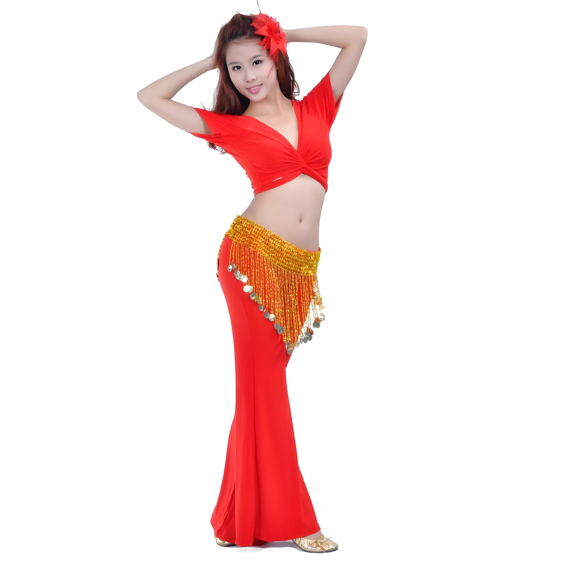 Picture of Triangle pendant waist chain, belly dance jewelry wholesale, tripartite belly dance, belly dance waist tripartite