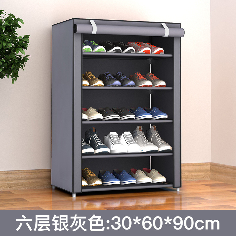 Picture of Ya Ruifan F Simple Shoe Rack Dustproof Storage Shoe Cabinet Multi-layer Small Shoe Rack Dormitory Hall Storage Rack Simple
