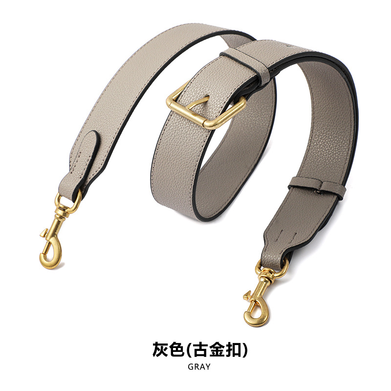 Picture of Ma Huangshi MHS-A-9 Litchi-grain Cowhide Bag Replacement Strap Dionyor Bag Long Shoulder Strap All-match Wide Shoulder Strap